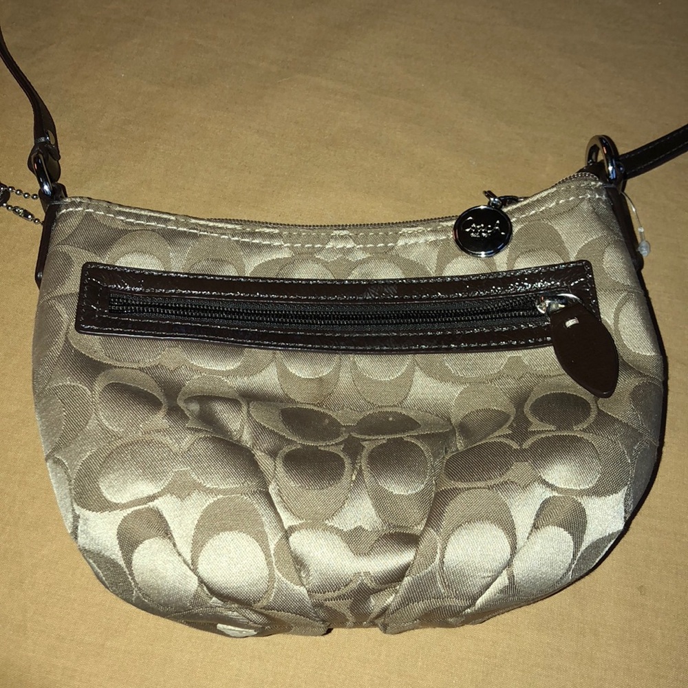 brown crossbody coach purse